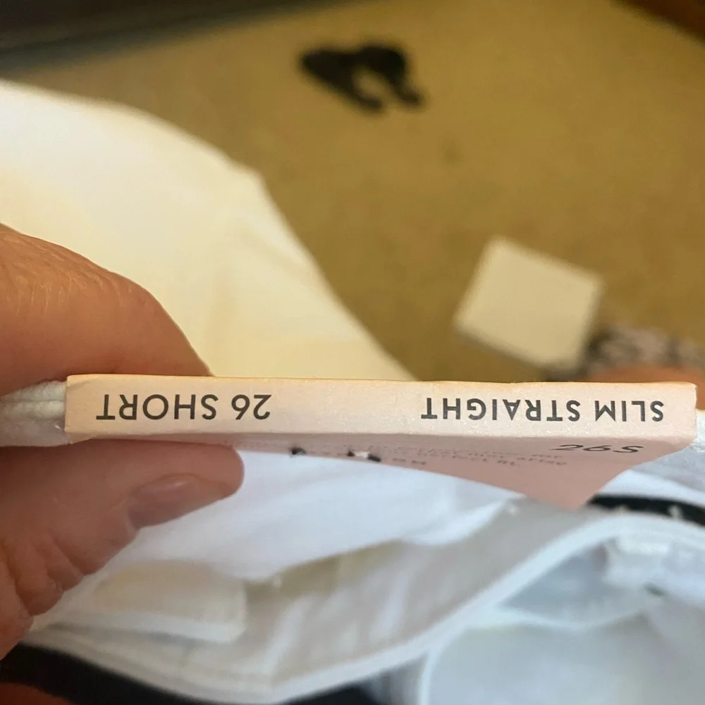 COPY - Women’s Plus Sz White Jeans by NYDJ - Sz 26S-Ankle Length-Cotton/Lycra-N… - Picture 8 of 8